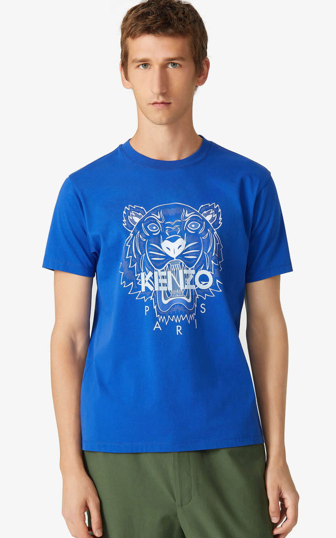 Kenzo Tiger Póló Férfi Királykék Kék | ID.316652